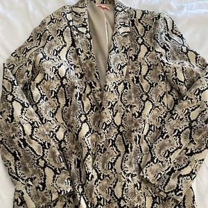 ShopLunaB Snakeskin Blazer